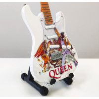 Miniatura kytary Music Legends  PPT-MK015 Queen Strat White