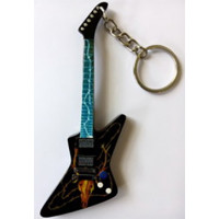 Přívěsek na klíče Music Legends  PPT-PD169 James Hetfield Metallica ESP Explorer Elk Skull