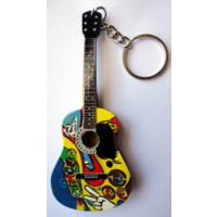 Přívěsek na klíče Music Legends  PPT-PD199 The Beatles Acoustic Woodstock Peace-Love