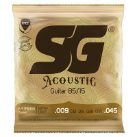 Struny kovové pro akustickou kytaru Sound Generation  SGA 6684 Bronze 009