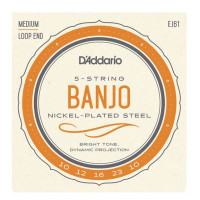 Struny pro banjo D'Addario  EJ61