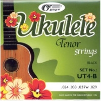 Struny pro tenorové ukulele Gorstrings  UT4-B Black
