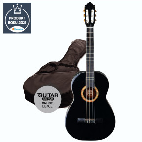 Klasická kytara paket 4/4 Ashton  SPCG 44 BK Pack (černá)