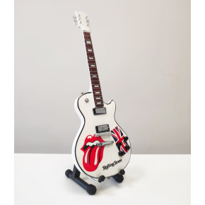 Miniatura kytary Music Legends  PPT-MK054 Rolling Stones Tribute Les Paul White