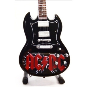 Miniatura kytary Music Legends  PPT-MK060 Angus Young AC-DC Gibson SG Black Tribute
