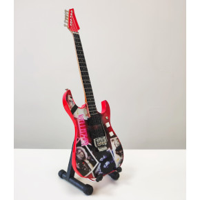 Miniatura kytary Music Legends  PPT-MK099 Jimmy Page Led Zeppelin Red Strat
