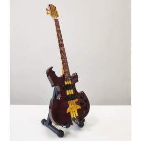 Miniatura kytary Music Legends  PPT-MK100 John Paul Jones Led Zeppelin Alembic Series II Bass