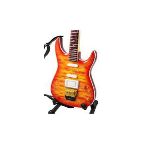 Miniatura kytary Music Legends  PPT-MK115 Mark Knopfler Dire Straits Suhr Standard Carved Top