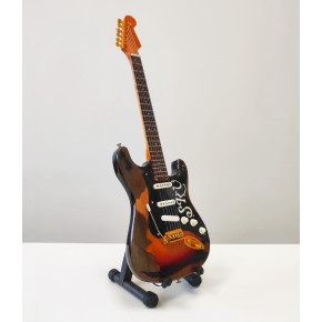Miniatura kytary Music Legends  PPT-MK142 Stevie Ray Vaughan Fender Stratocaster 3SB