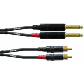 Nesymetrický audio kabel Cordial  CFU 3 PC