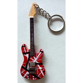 Přívěsek na klíče Music Legends  PPT-PD143 SG Eddie Van Halen Cavel Red