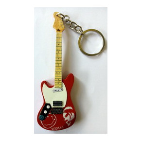 Přívěsek na klíče Music Legends  PPT-PD162 Kurt Cobain Nirvana Jaguar Red