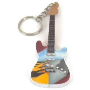 Přívěsek na klíče Music Legends  PPT-PD226 Eric Clapton Cream Fender Stratocaster Crash 3