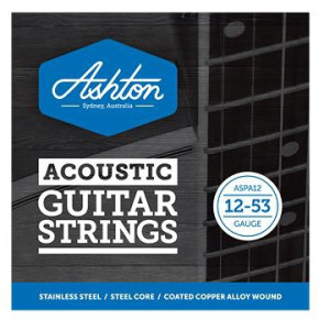 Struny kovové pro akustickou kytaru Ashton  ASP A12