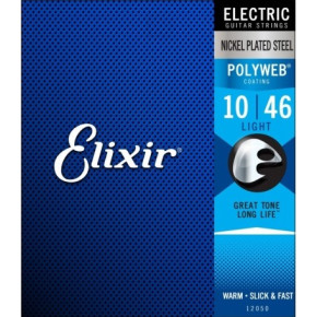 Struny pro elektrickou kytaru Elixir  12050 Regular Light 10/46