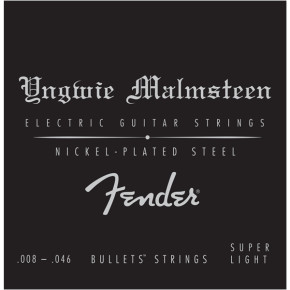Struny pro elektrickou kytaru Fender  Yngwie Malmsteen Signature Electric Guitar Strings