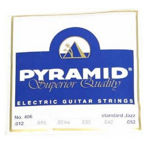 Struny pro elektrickou kytaru Pyramid  406100 Standard Jazz 1252