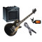 Elektrická kytara paket Ashton  AGL343 BK Set KL