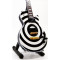 Miniatura kytary Music Legends  PPT-MK049 Zakk Wylde Gibson Les Paul Bullseye White