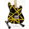 Miniatura kytary Music Legends  PPT-MK106 Eddie Van Halen EVH Striped Series BY