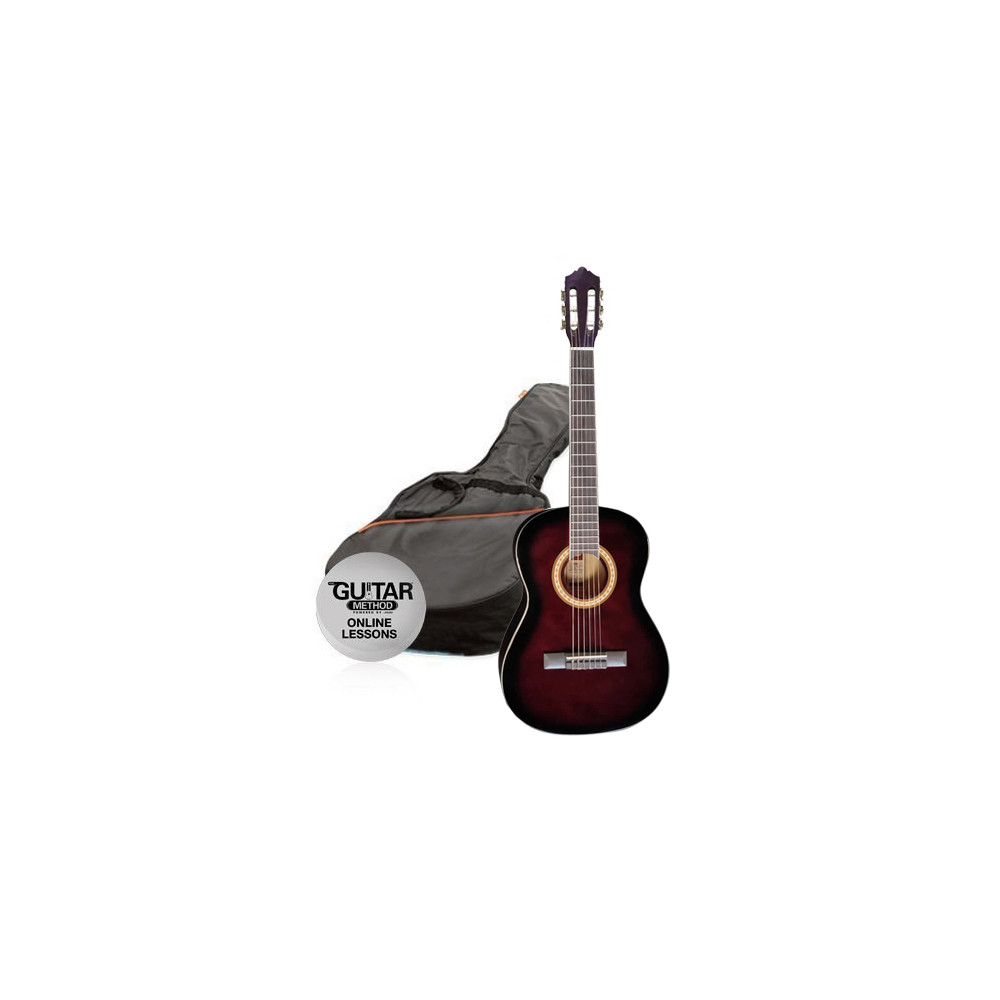 Klasická kytara paket 1/4 Ashton SPCG 14 TP Pack (fialová)