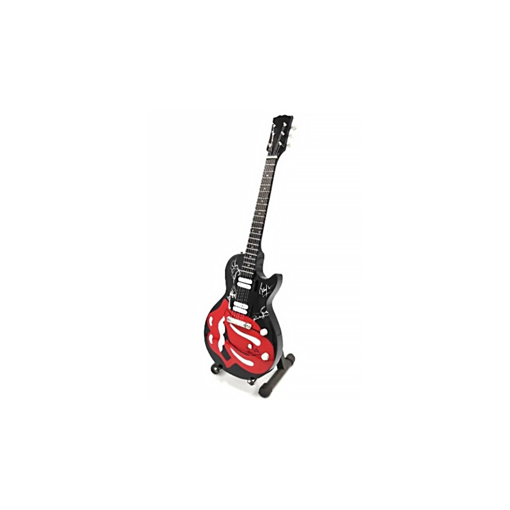 Miniatura kytary Music Legends PPT-MK010 Rolling Stones Tribute Les Paul Black