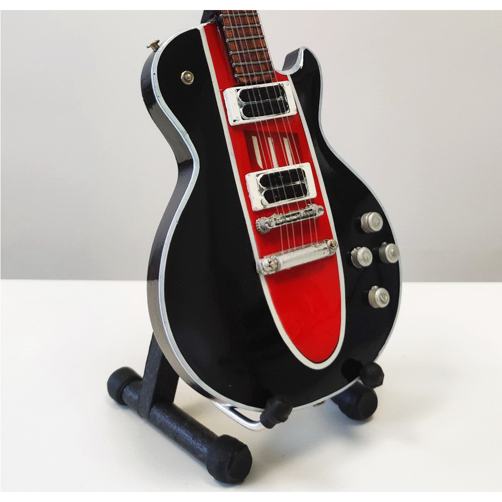 Miniatura kytary Music Legends PPT-MK103 Slash Gibson Custom Corvette Les Paul Black Red