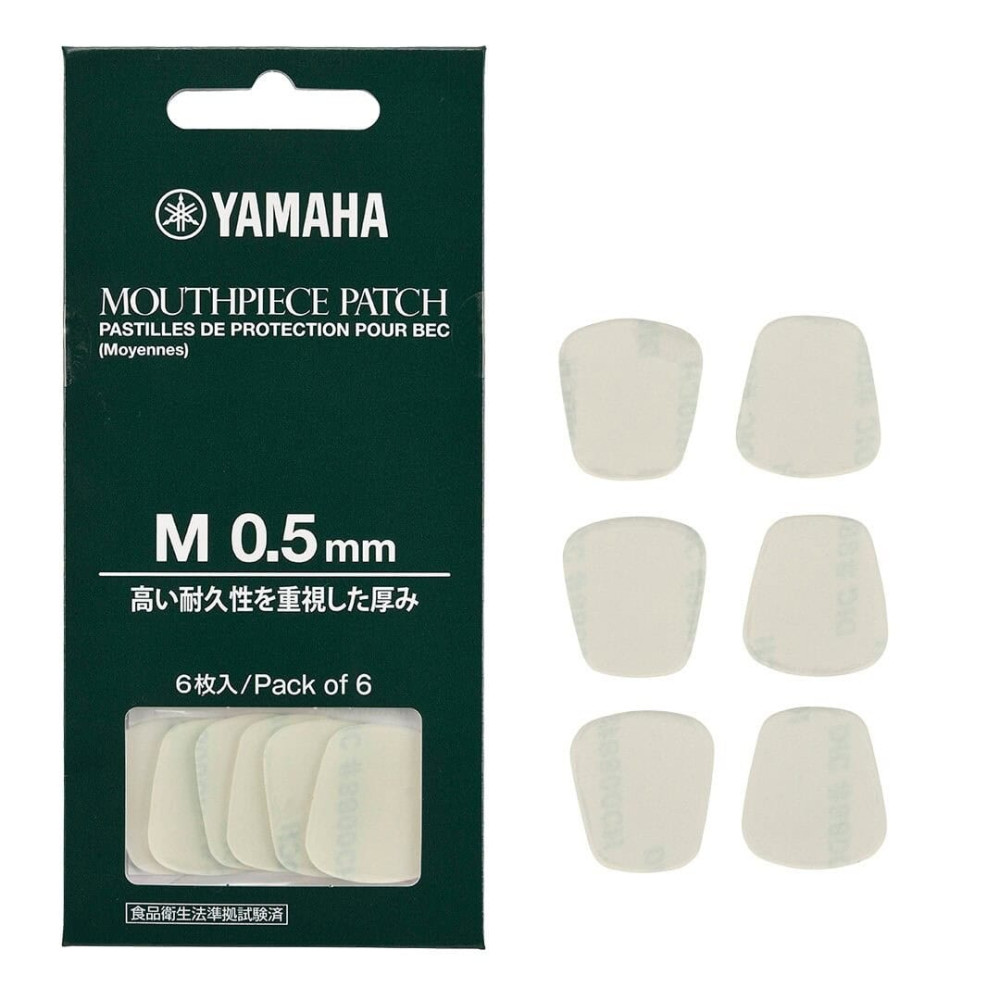Fotografie Samolepící ochrana pro hubičky Yamaha MPC Patch Medium 0,5 mm - sada 6 ks