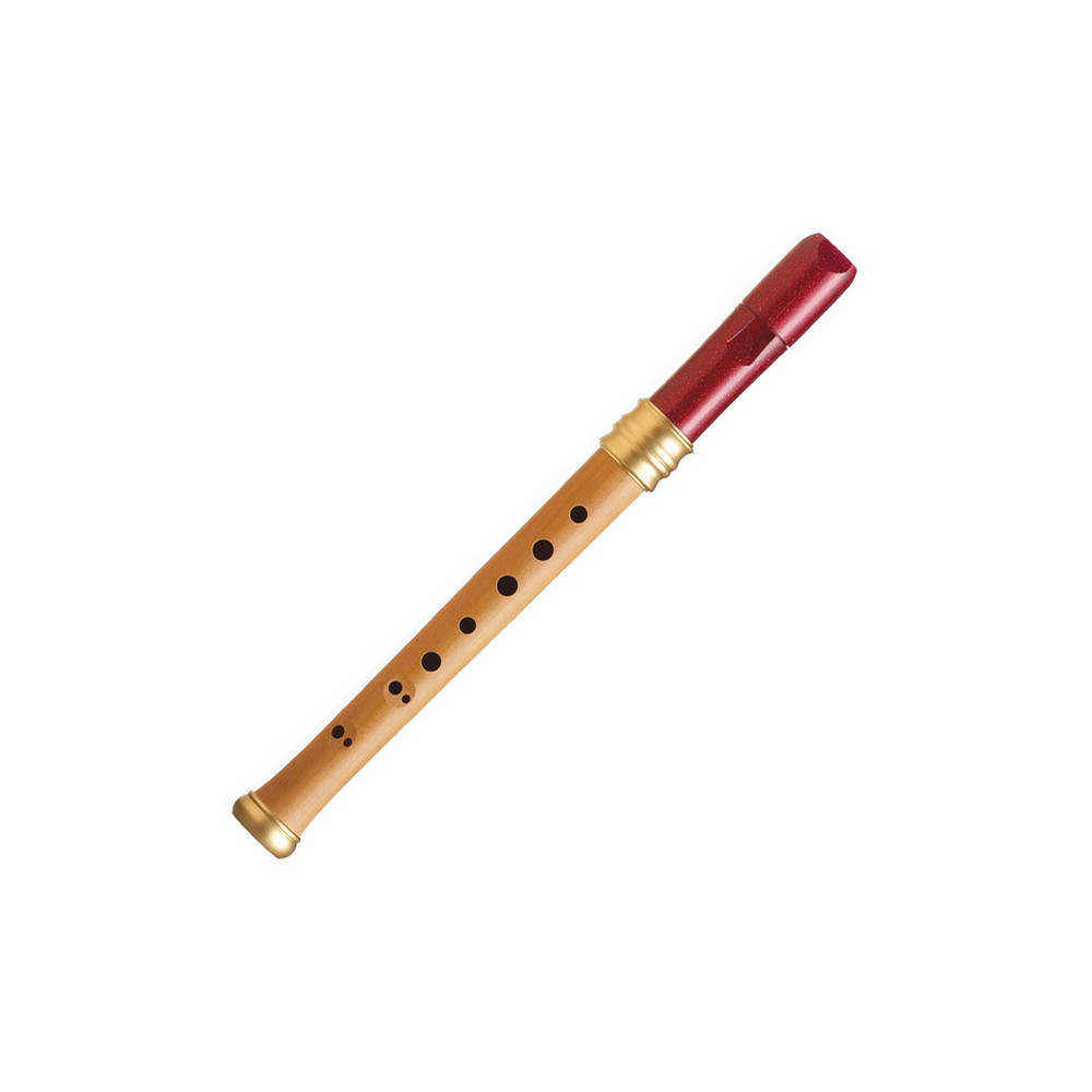 Fotografie Sopranová zobcová flétna dřevěná Mollenhauer 1119R Adri´s Dream Red