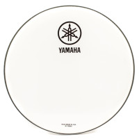 Blána bicí resonanční Yamaha  P3 White 18" Remo New YAMAHA logo