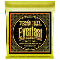 Ernie Ball 2556 Everlast 80/20 Bronze Medium Light Coated