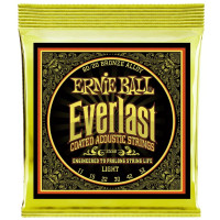 Ernie Ball 2558 Everlast 80/20 Bronze Medium Light Coated