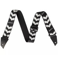 Jackson Strap Jackson Double V Black and White