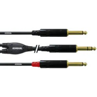 Kabel adaptér Y Cordial  CFY 1,5 VPP