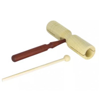 Kidzzo 17652 Agogo Doubletone Wooden