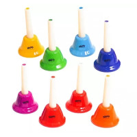 Kidzzo 17681 Hand Bells Colorful