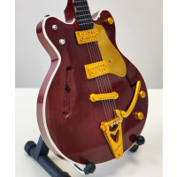 Miniatura kytary Music Legends  PPT-MK004 George Harrison The Beatles 1962 Gretsch G6122 Country Gentleman