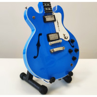 Miniatura kytary Music Legends  PPT-MK133 Noel Gallagher Oasis Epiphone Supernova Blue