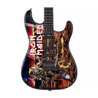 Miniatura kytary Music Legends PPT-MK146 Iron Maiden Fender Stratocaster Eddie The Trooper