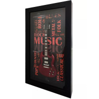 Miniatura kytary Music Legends PPT-MKB005 Rock Music Angus Young AC-DC SG Red Maroon