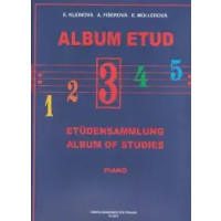 Notoviny, zpěvníky Editio Bärenreiter  Album Etud 3