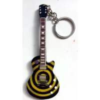 Music Legends PPT-PD126 Zakk Wylde Les Paul Bullseye Yellow