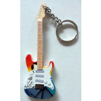 Přívěsek na klíče Music Legends  PPT-PD148 Eric Clapton Fender Stratocaster Crash 1
