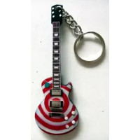 Music Legends PPT-PD157 Zakk Wylde Les Paul Bullseye Red