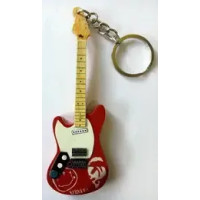 Music Legends PPT-PD162 Kurt Cobain Nirvana Jaguar Red