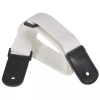 Cascha Ukulele Strap Poly-Cotton - White