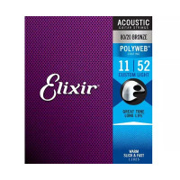 Elixir 11025 Bronze 80/20 Polyweb 11/52