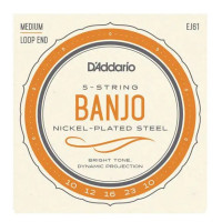 Struny pro banjo D'Addario  EJ61 - 10/23