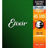 Elixir 14677 Light/Medium Long Scale 45/105