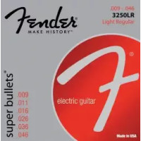 Fender 3250LR Nickel Plated Steel, Bullet End 09-46